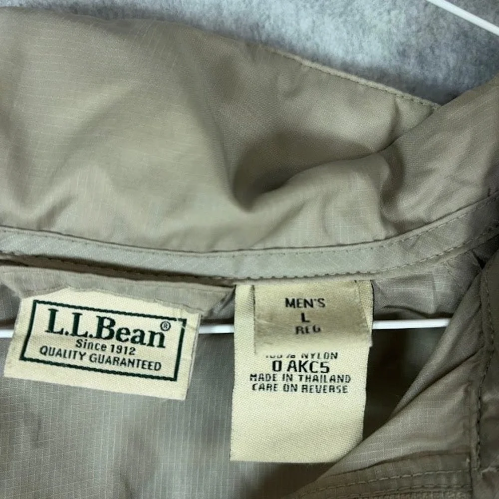 L.L. Bean stain zipper